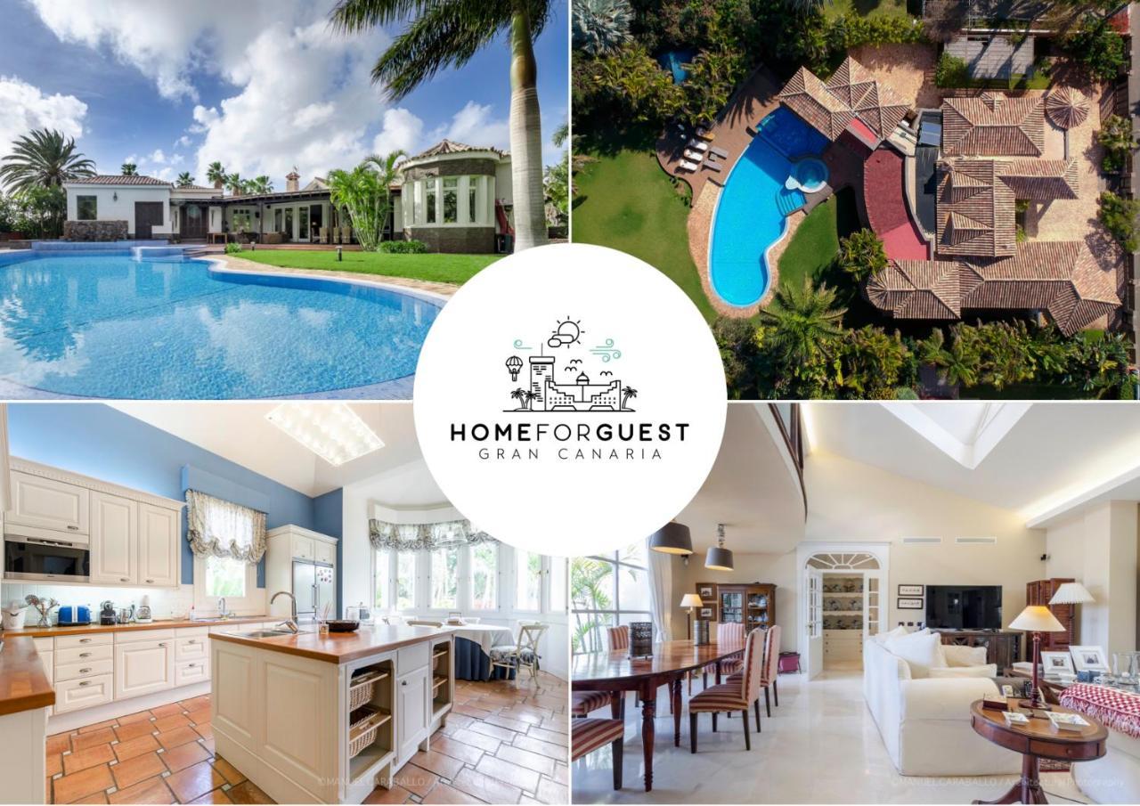 Maspalomas Golfside Luxury Villa San Bartolomé エクステリア 写真